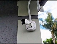 Security cameras installation